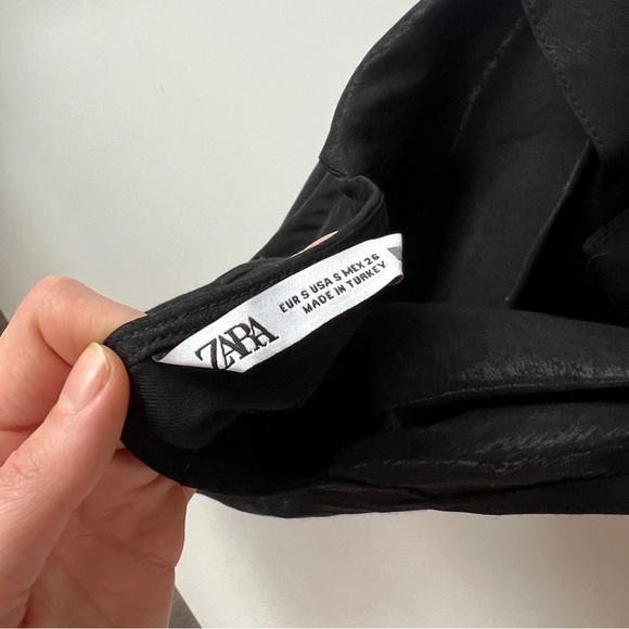 (SOLD ON FB) ZARA Satin Mini Dress - Picture 5 of 5